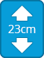 23cm